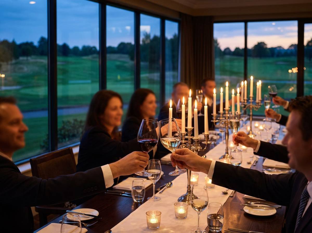 Corporate dinner at Creekside — concept photography